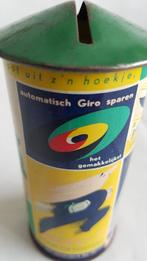 Spaarpot Rijkspost spaarbank Giro, Ophalen of Verzenden, Zo goed als nieuw, Metaal of Blik, Object of Gebouw