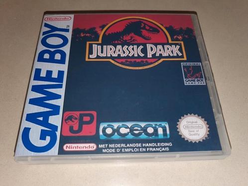 Jurassic Park Game Boy GB Game Case, Spelcomputers en Games, Games | Nintendo Game Boy, Zo goed als nieuw, Verzenden