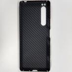 Sony Xperia 1- Carbon Backcover- Zwart, Ophalen of Verzenden, Zo goed als nieuw, Galaxy S4