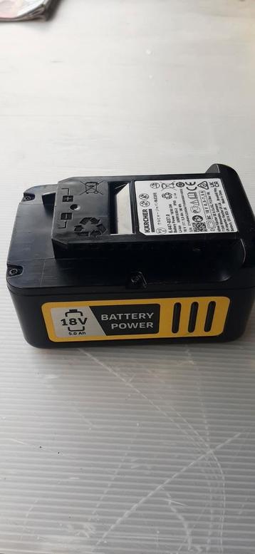 Karcher accu 18v 5.0ah battery accupack beschikbaar voor biedingen