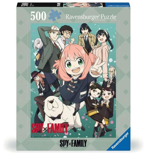 Ravensburger: Spy X Family 500 stukjes, Hobby en Vrije tijd, Denksport en Puzzels, Nieuw, Legpuzzel, 500 t/m 1500 stukjes, Ophalen of Verzenden