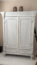 TV kast brocante vintage Wit, Antiek en Kunst, Antiek | Meubels | Kasten, Ophalen