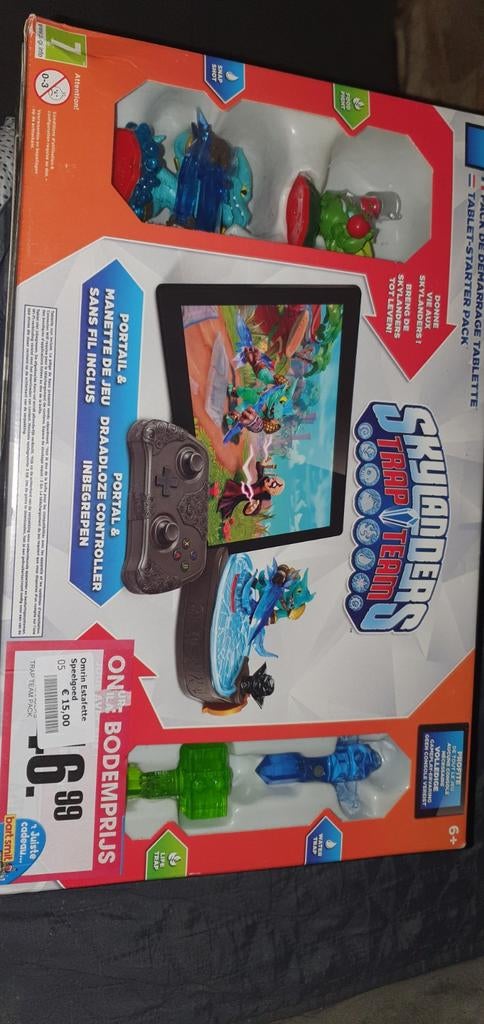 Skylanders trapteam starterpakket controller/portal/poppetje, Ophalen of Verzenden