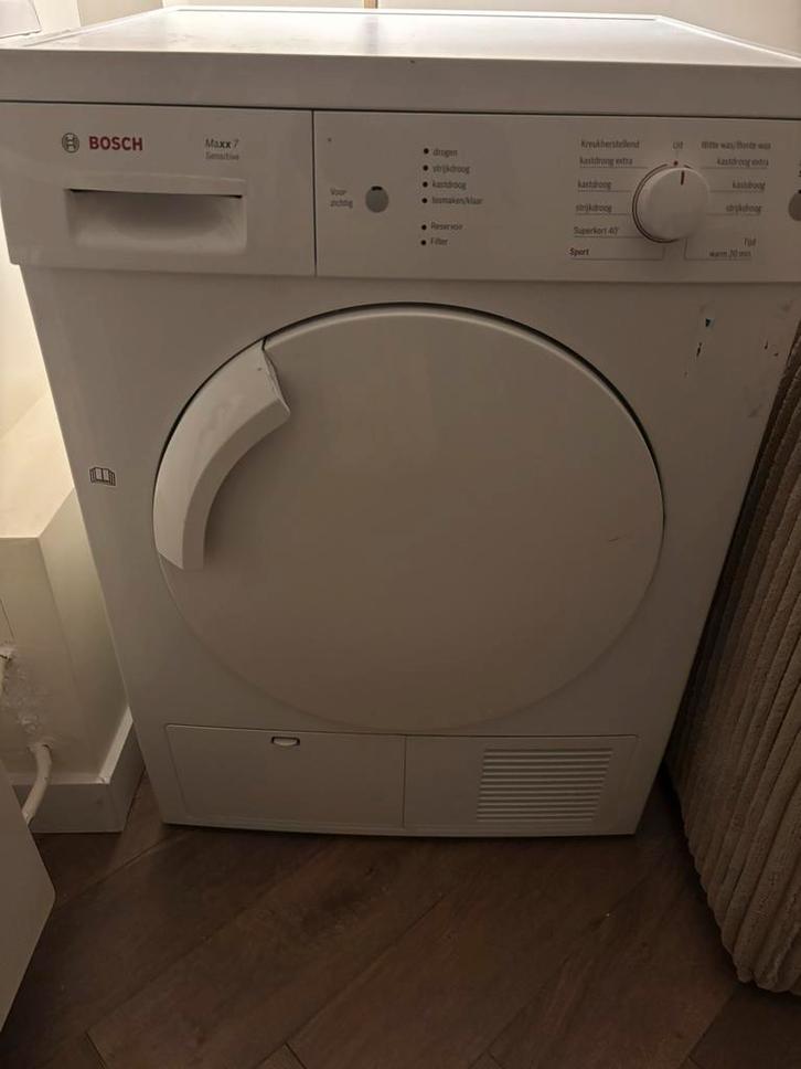 Bosch Maxx 7 Wasdroger - Betrouwbaar en Efficiënt, Witgoed en Apparatuur, Wasdrogers, Gebruikt, Condens, Voorlader, 6 tot 8 kg