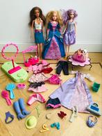 3 Barbies en accessoires, Gebruikt, Ophalen of Verzenden, Barbie