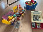 Houten/electisch Speelgoed Kassa met Accessoires, Ophalen of Verzenden, Zo goed als nieuw, Jongen of Meisje