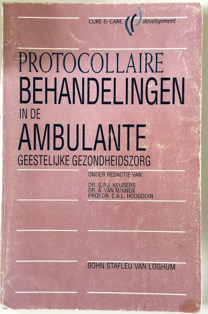 Protocollaire behandelingen in de ambulante GGZ, Boeken, Psychologie, Gelezen, Klinische psychologie, Ophalen of Verzenden