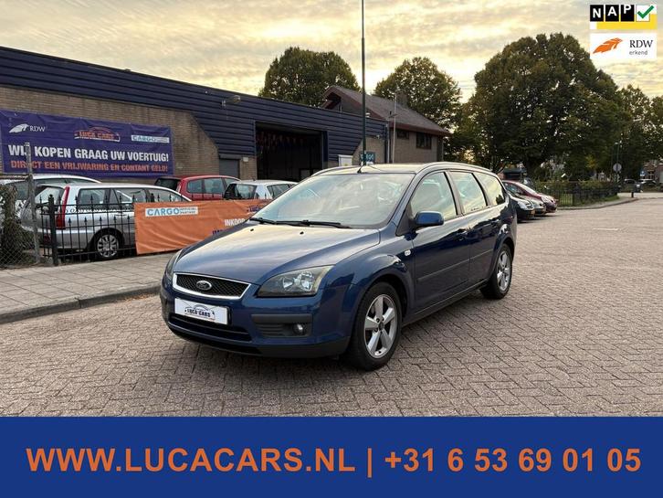 Ford Focus Wagon 1.6-16V Futura TREKHAAK, Auto's, Ford, Bedrijf, Te koop, Focus, ABS, Airbags, Airconditioning, Boordcomputer