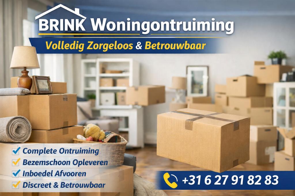 Volledig Zorgeloos & Betrouwbaar, Diensten en Vakmensen, Verhuizers en Opslag