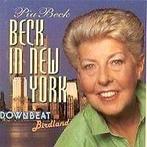 cd van Pia Beck - beck in new york, Ophalen of Verzenden, 1980 tot heden, Zo goed als nieuw, Jazz