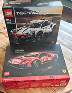 Lego 42125 (Ferrari 488GTE) + 42096 (Porsche RSR), Nieuw!, Ophalen, Nieuw, Complete set, Lego