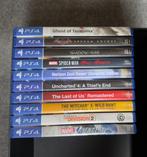 PS4 Games Collectie Nieuwstaat (10 Games), Spelcomputers en Games, Games | Sony PlayStation 4, Avontuur en Actie, 1 speler, Ophalen of Verzenden