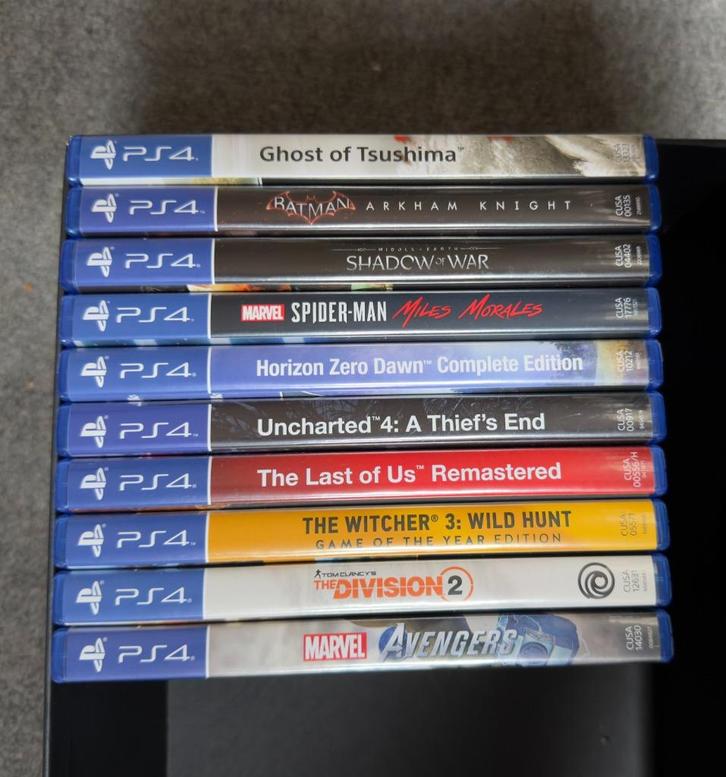 PS4 Games Collectie Nieuwstaat (10 Games), Spelcomputers en Games, Games | Sony PlayStation 4, Zo goed als nieuw, Avontuur en Actie