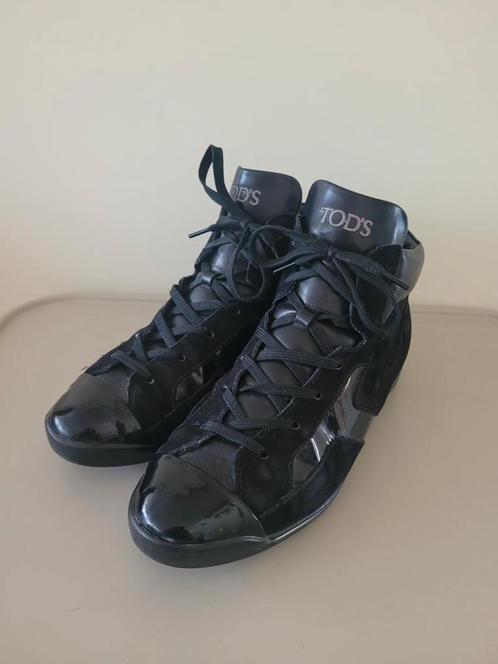 Tod's leren sneakers maat zwart maat 37, Kleding | Dames, Schoenen, Zo goed als nieuw, Sneakers of Gympen, Zwart, Ophalen of Verzenden