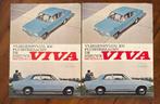 Auto folder brochure Vauxhall Viva, Boeken, Auto's | Folders en Tijdschriften, Ophalen of Verzenden, Zo goed als nieuw, Overige merken