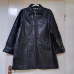 Leren Vera Pelle jas dija M zwart Vintage, Ophalen of Verzenden, Gedragen, Zwart