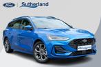 Ford Focus Wagon 1.0 EcoBoost Hybrid ST Line X 155pk | Trekh, Auto's, Stof, Gebruikt, Blauw, 155 pk