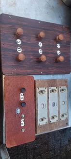 Vintage Scorebord / Biljard / 3 stuks, Gebruikt, Overige typen, Ophalen of Verzenden, Ameide