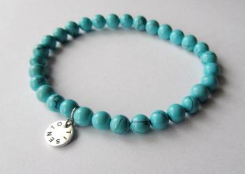 Prachtige 925 zilveren Ti Sento Turquoise armband beschikbaar voor biedingen
