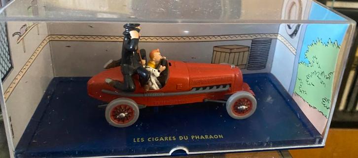 modelauto van Kuifje en de Sigaren van de farao, Hobby en Vrije tijd, Modelauto's | 1:43, Zo goed als nieuw, Auto, Overige merken