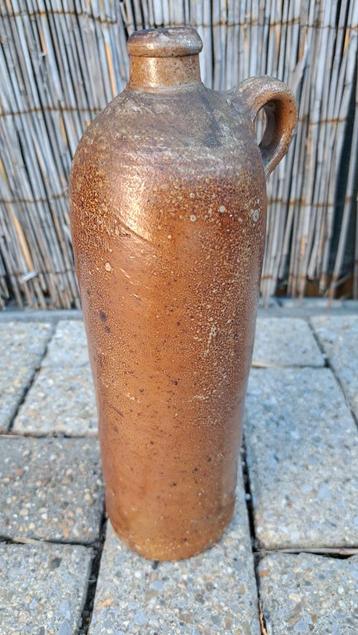 Antieke oude bruine Wynand Fockink Kruik beschikbaar voor biedingen