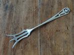 Zilveren citroen vork uitwaaierende tanden, vorkje, 13 cm, Antiek en Kunst, Antiek | Bestek, Verzenden