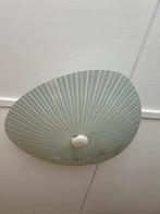 Vintage glazen plafondlamp, Ophalen, Gebruikt, Glas