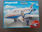 Playmobil City Action Vliegtuig 5395, Ophalen of Verzenden, Zo goed als nieuw, Complete set