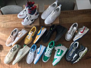 Groot aantal zeldzame nike en adidas samples! beschikbaar voor biedingen