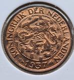 mooie 1 cent 1937, Koningin Wilhelmina, Ophalen of Verzenden, 1 cent, Losse munt