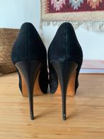 Plateau hakken maat 36, Kleding | Dames, Ophalen of Verzenden, Zo goed als nieuw, Zwart