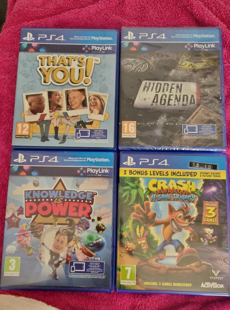 Playstation 4 SPELLEN, Ophalen, Overige genres, 1 speler, Nieuw