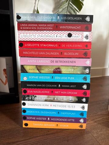 Crime Compagnie Boeken Collectie beschikbaar voor biedingen