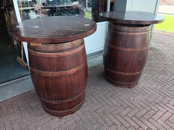 statafels-biertonnen-bartafels en barkrukken beschikbaar voor biedingen