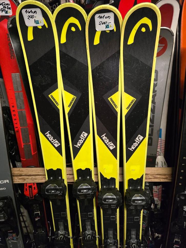 HEAD FRAMEWALL TWINTIPS ALL MOUNTAIN, Sport en Fitness, Skiën en Langlaufen, Zo goed als nieuw, Ski's, Skiën, Head, Carve, 160 tot 180 cm