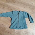 Dilling Fleece Vest Merinowol Blauw Maat 74, Ophalen of Verzenden, Zo goed als nieuw, Dilling, Truitje of Vestje