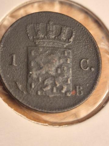 1 Cent Willem I - 1822 Brussel beschikbaar voor biedingen