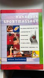 Handboek sportmassage/ basisboek door Willem Snellenberg -, Ophalen of Verzenden, Zo goed als nieuw, Balsport, Willem Snellenberg