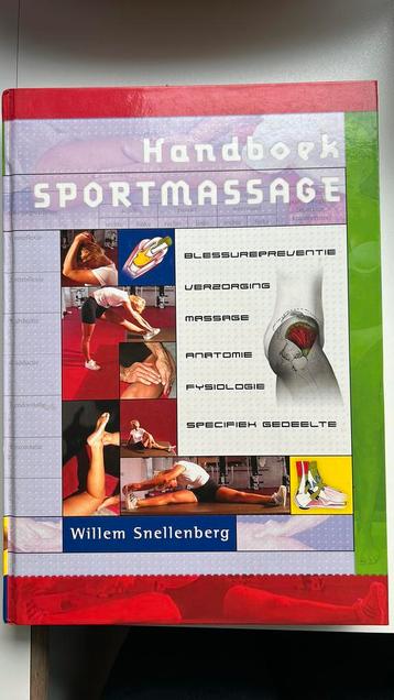Handboek sportmassage/ basisboek door Willem Snellenberg - beschikbaar voor biedingen