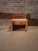 nachtkastje blank hout, Huis en Inrichting, Ophalen, Gebruikt, 55 tot 70 cm, 45 tot 65 cm
