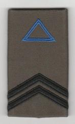 Rang Korporaal Klu KMSL (Kon Mil School Luchtmacht)(GVT), Ophalen of Verzenden, Luchtmacht, Nederland, Embleem of Badge