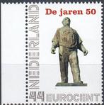 Nederland- 2008- Geschiedenis- Jaren 50- De Dokwerker- P, Verzenden, Na 1940, Postfris