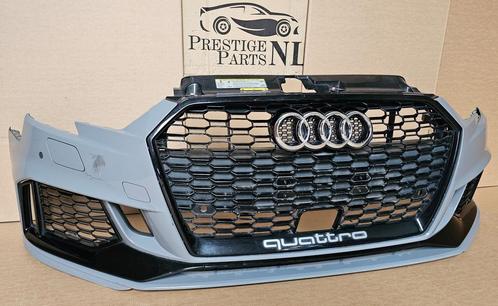 Voorbumper Audi A3 8V Facelift Sportback QUATTRO ORIGINEEL, Auto-onderdelen, Carrosserie en Plaatwerk, Bumper, Voor, Gebruikt