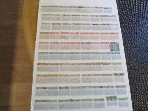postzegels cijfer kavel groot nvph 50 tm nvph 55 divers, Postzegels en Munten, Postzegels | Nederland, Gestempeld, T/m 1940, Ophalen of Verzenden