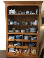 Grenen keuken-/servieskast, Huis en Inrichting, Kasten | Buffetkasten, Ophalen, Gebruikt, 25 tot 50 cm