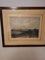 antiek litho naar Weissenbruch, Ophalen of Verzenden