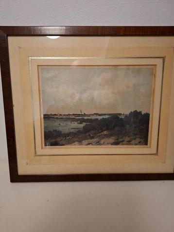 antiek litho naar Weissenbruch beschikbaar voor biedingen