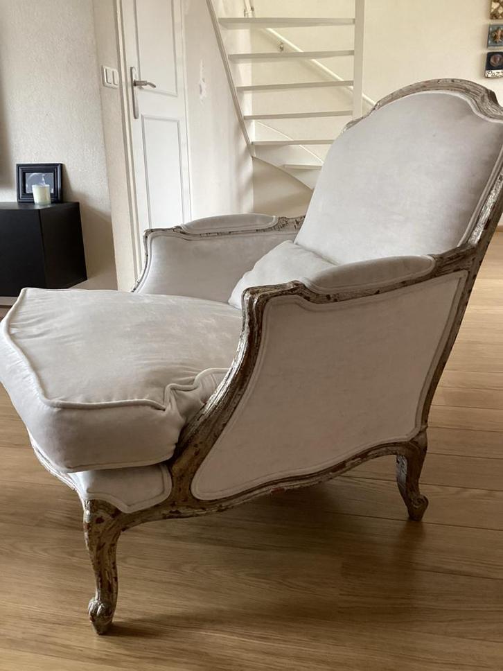 Barok Fauteuil - Stijlvol en Comfortabel, Huis en Inrichting, Fauteuils, Gebruikt, Hout, 50 tot 75 cm, 75 tot 100 cm, Ophalen