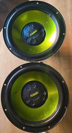 2x 12 inch fusion subs, Auto diversen, Autospeakers, Ophalen, Gebruikt
