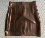 Mooie latex mini rok, tm 2XL, Verzenden, Nieuw, Zwart, Boven de knie